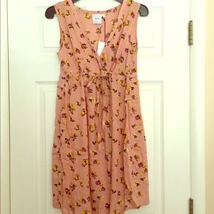 ASOS Maternity peachy pink floral dress